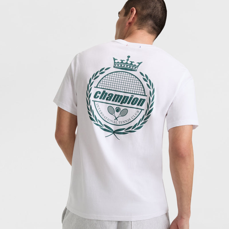 Rochester Short-Sleeve T-Shirt, Tennis Crest