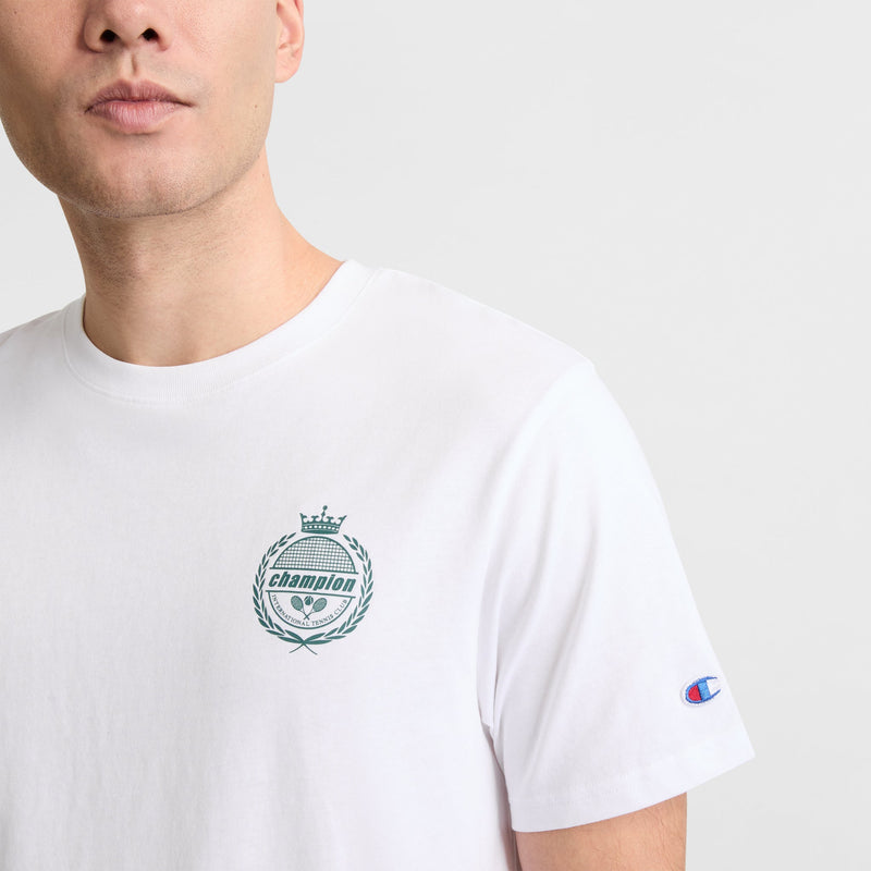 Rochester Short-Sleeve T-Shirt, Tennis Crest