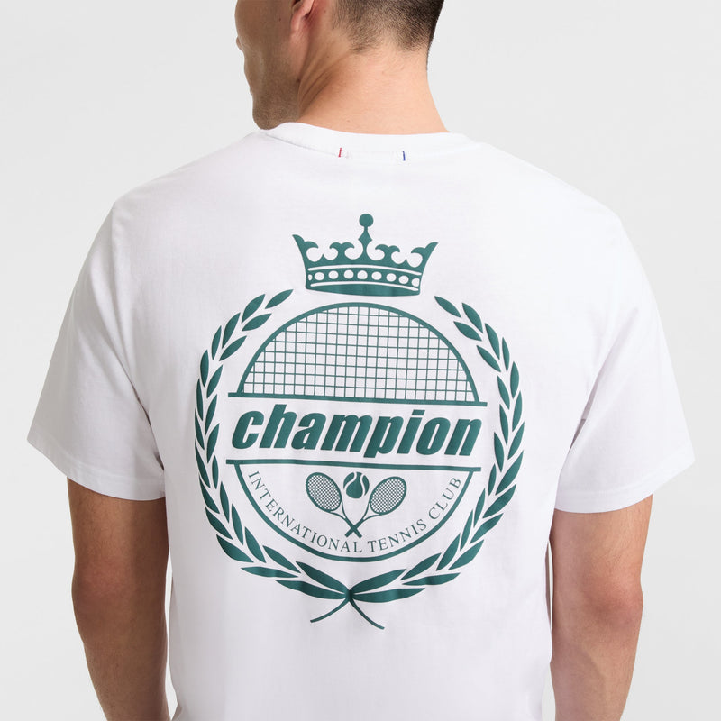 Rochester Short-Sleeve T-Shirt, Tennis Crest