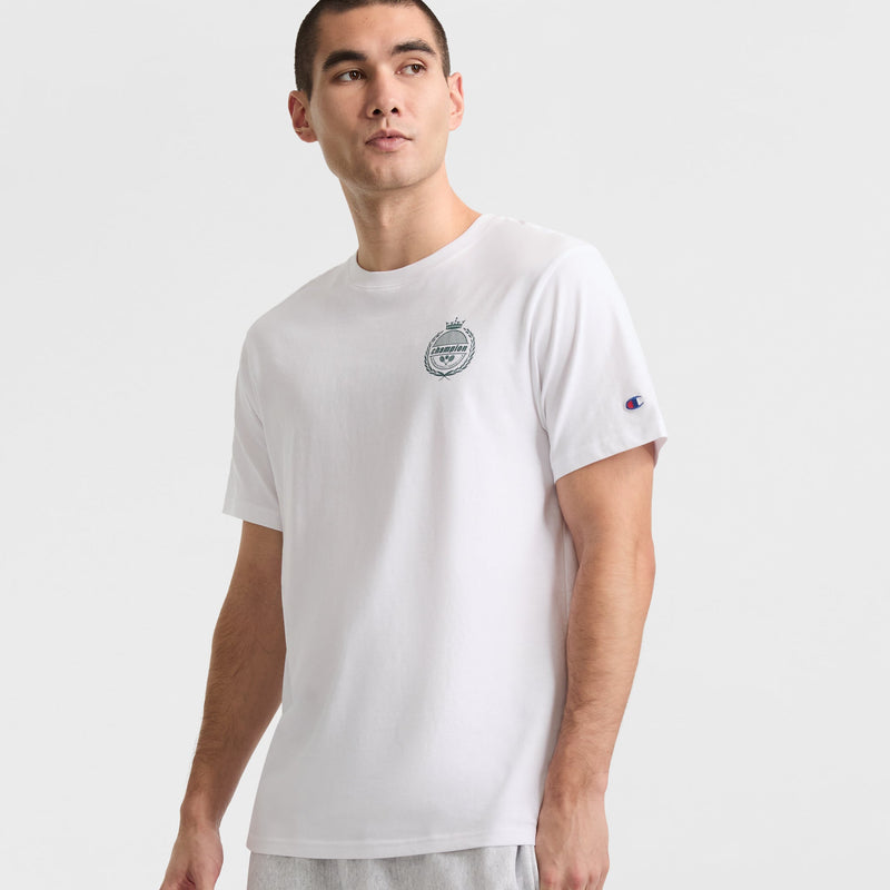 Rochester Short-Sleeve T-Shirt, Tennis Crest