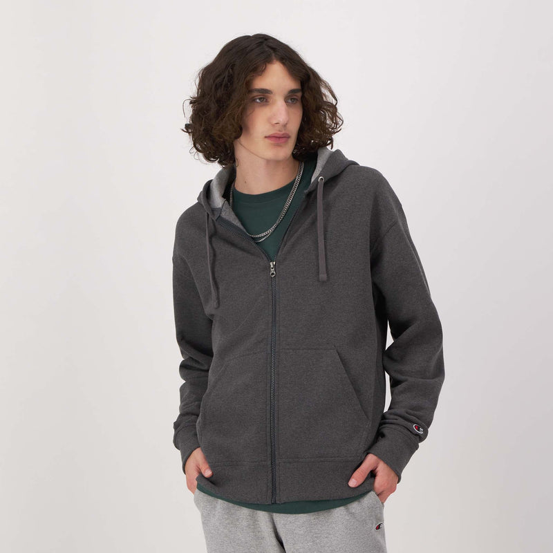 Powerblend Full-Zip Hoodie, C Logo