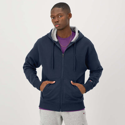 Powerblend Full-Zip Hoodie, C Logo