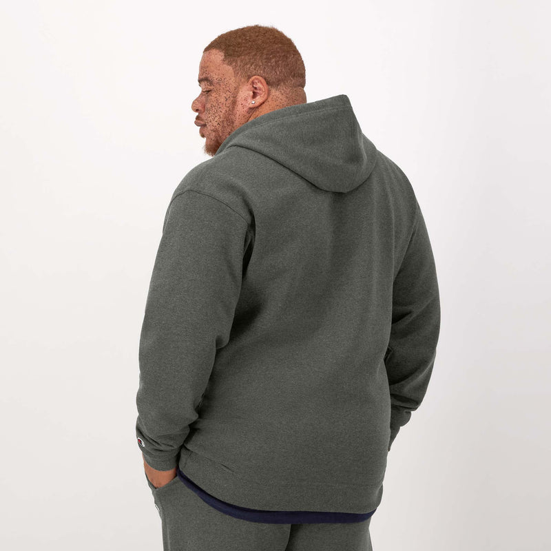 Powerblend Full Zip Hoodie, C Logo - Big & Tall