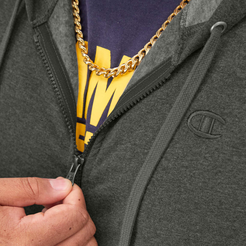 Powerblend Full Zip Hoodie, C Logo - Big & Tall