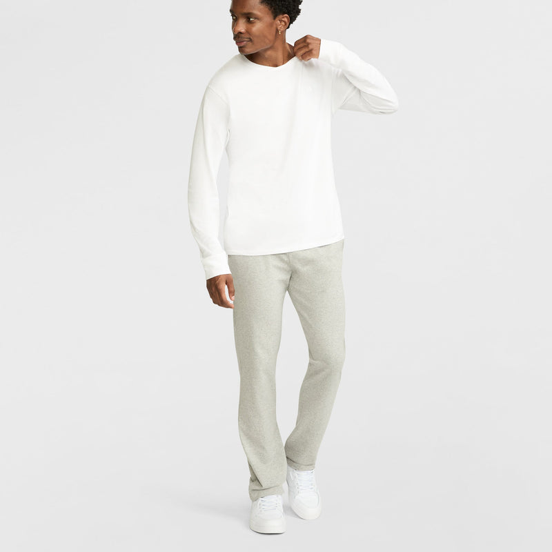 Lightweight Lounge Pants, Open Hem, C Logo