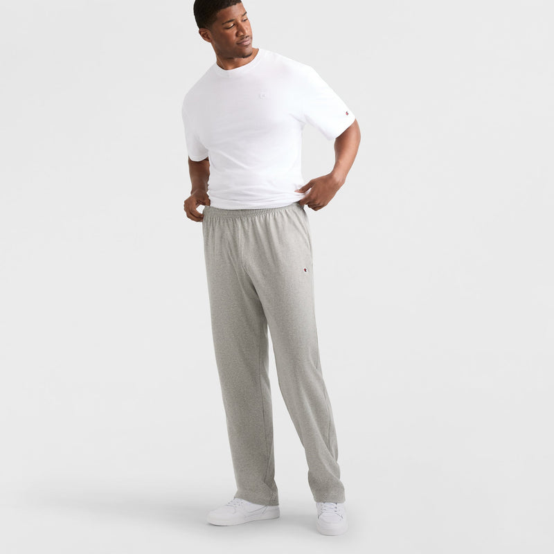 Lightweight Lounge Pants, Open Hem, C Logo - Big & Tall