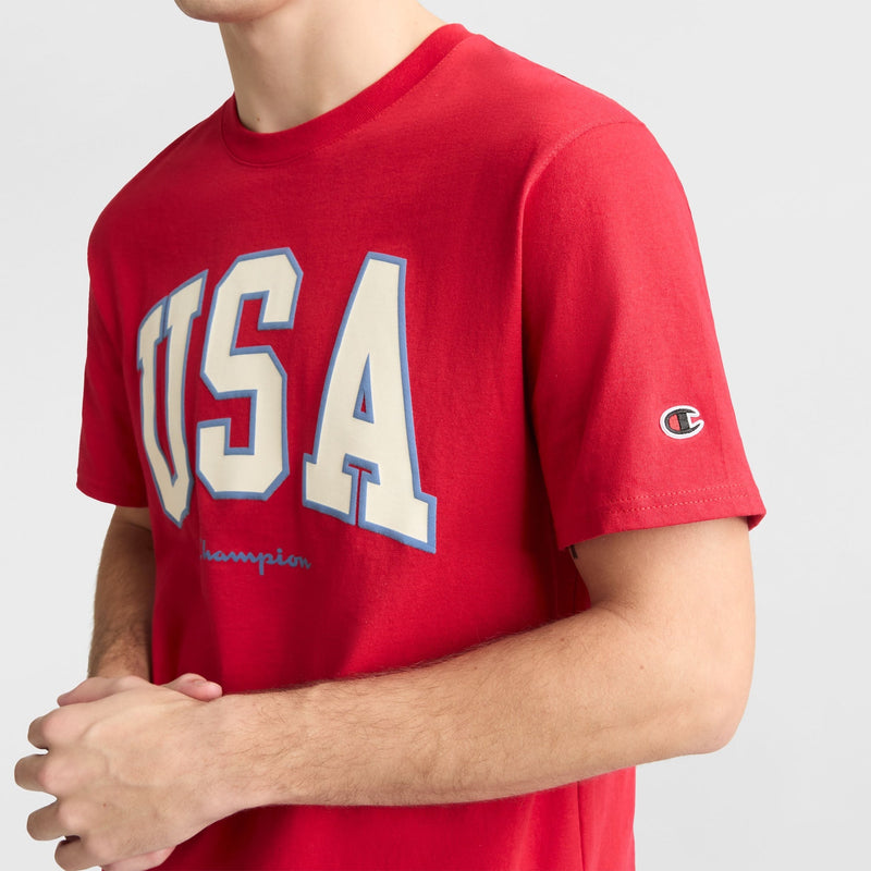 Classic Graphic T-Shirt, USA Block Logo