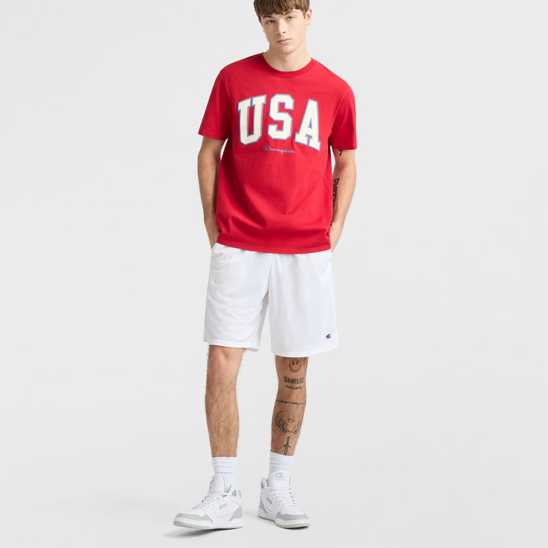 Classic Graphic T-Shirt, USA Block Logo