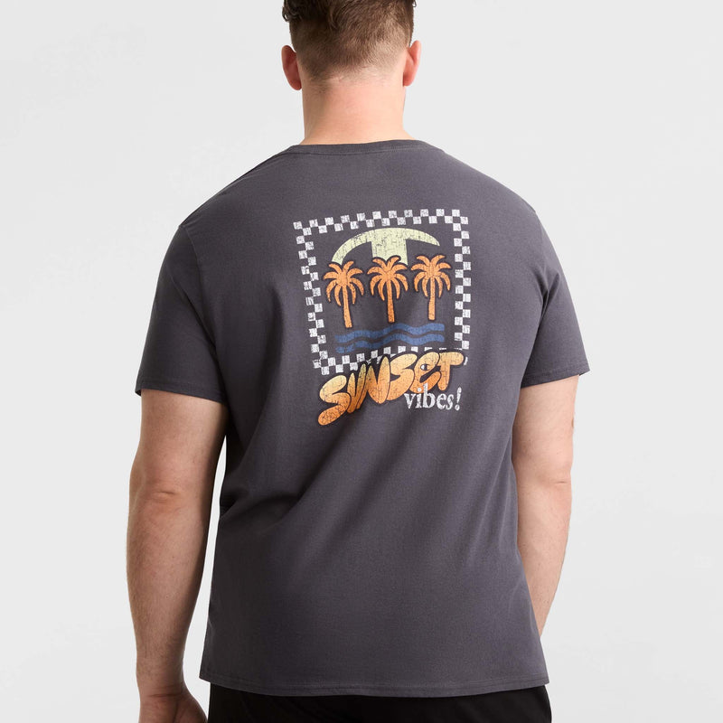 Classic Graphic T-Shirt, Sunset Vibes
