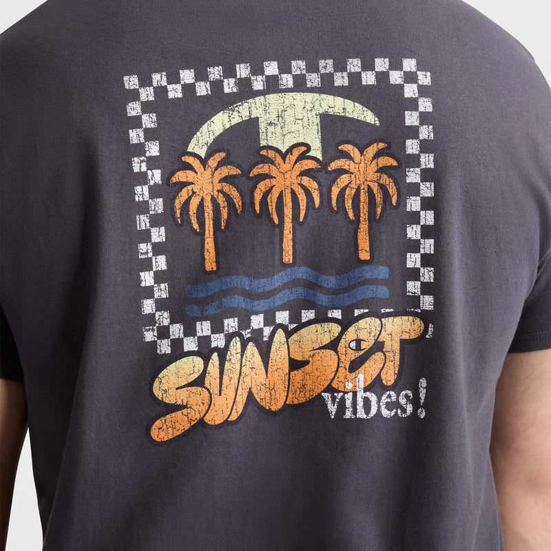 Classic Graphic T-Shirt, Sunset Vibes