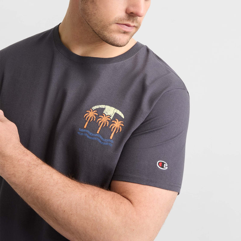 Classic Graphic T-Shirt, Sunset Vibes