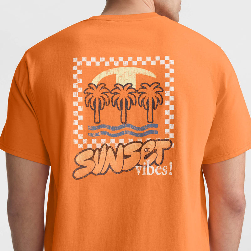 Classic Graphic T-Shirt, Sunset Vibes