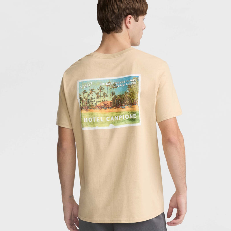 Classic Graphic T-Shirt, Tropical Post Card