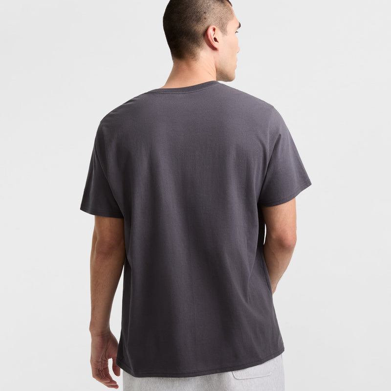 Classic Graphic T-Shirt, Wavy Fade