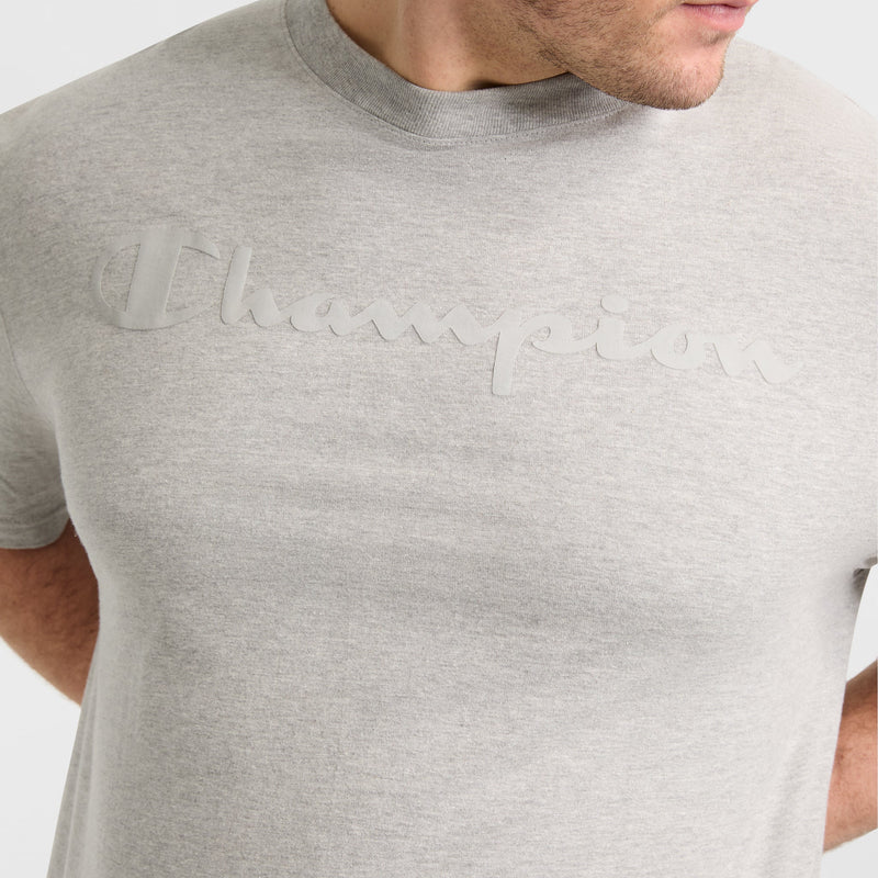 Classic Graphic T-Shirt, Tonal Script Logo - Big & Tall