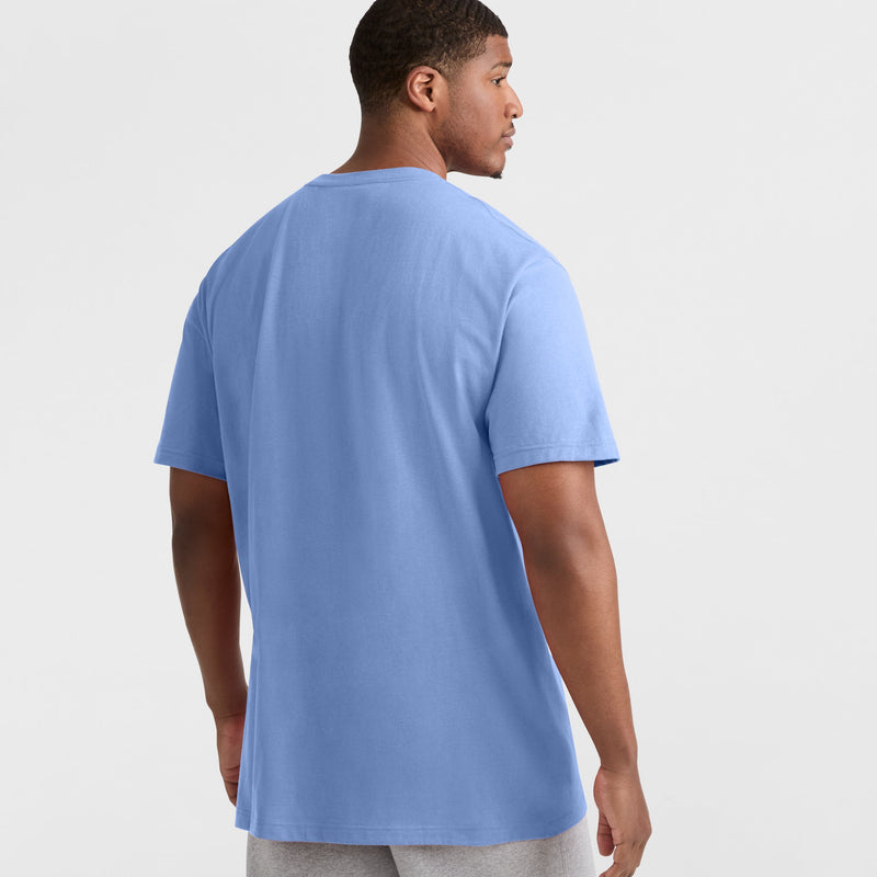 Classic Graphic T-Shirt, Tonal Script Logo - Big & Tall