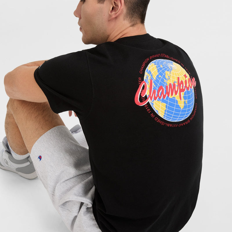 Classic Graphic T-Shirt, Globe
