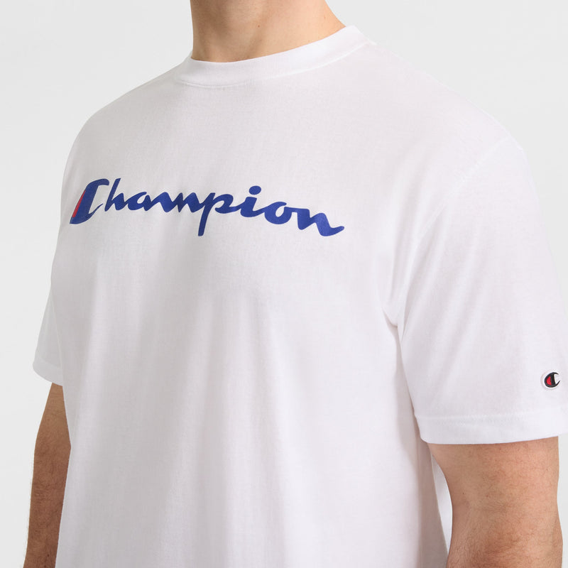 Classic Graphic T-Shirt, Script Logo - Big & Tall
