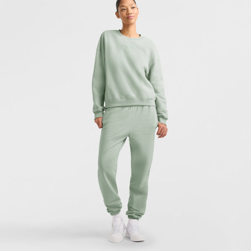 Powerblend Crewneck Sweatshirt, Embroidered Script Logo
