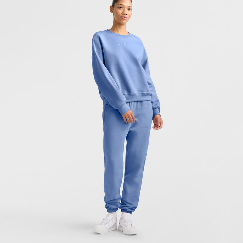 Powerblend Crewneck Sweatshirt, Embroidered Script Logo