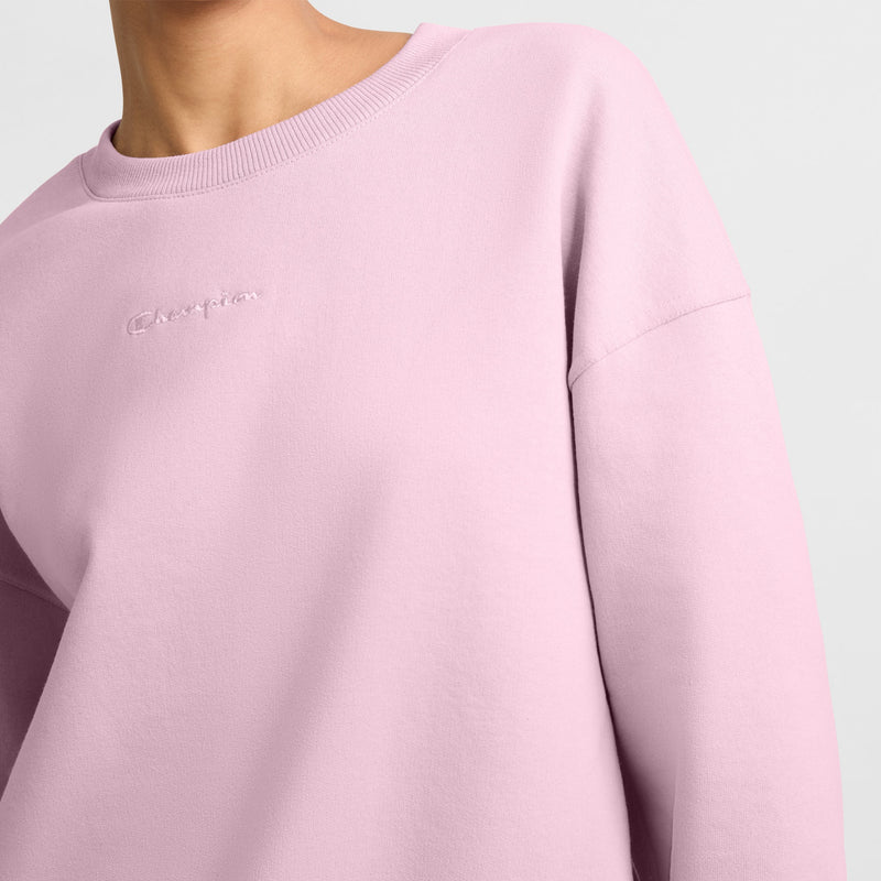 Powerblend Crewneck Sweatshirt, Embroidered Script Logo